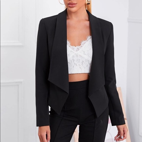 Jackets & Blazers - MUST GO 🔥Open front black blazer